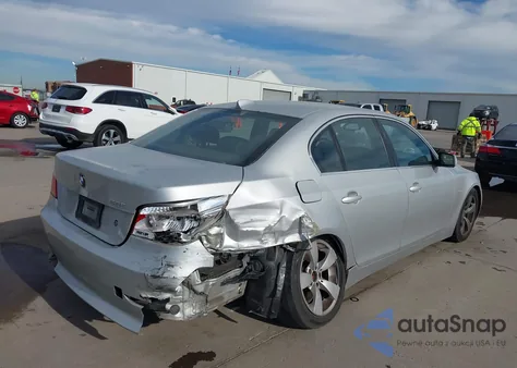 2007 BMW 525I from USA, damaged, VIN WBANE53527CW66701